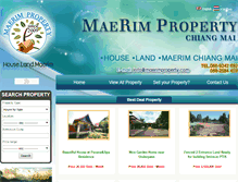 Tablet Screenshot of maerimproperty.com
